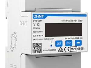 Електромер CHINT трифазен, 4М директен до 80А с Modbus по RS485 и MID сертифициран